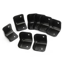 8pcs Black iron Amp Amplifier Speaker Cabinet Corners Protector 2024 - buy cheap