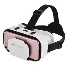 VR Shinecon 5,0 3D SC-G05A очки VR Фильмы Игры гарнитура для iPhone для шлема виртуальной реальности Samsung 2024 - купить недорого