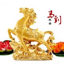 Copper Statue  Home Lucky The horse decoration Crafts Ornament office feng shui lucky horse ornaments rich furnishings immediate 2024 - buy cheap