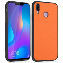 Funda de lujo para Huawei P20 Lite, ANE-LX1, ANE-LX2, cuero PU, negocios, funda trasera, borde suave, ajustada 2024 - compra barato