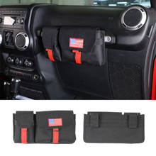 Co-Pilot Passenger Storage Bag Organizer Grab Handle Bag for TJ JK JL Gladiator JT Car Interior Accessories ABS Oxford Cloth 2024 - buy cheap