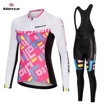Mieyco 2020 New Spring Cycling Suit Road Bike Clothing Women's Pro Shorts Bib Mtb Bike Jersey Shirt Maillot Ciclismo Kit Bicycle 2024 - buy cheap
