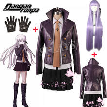 Anime Danganronpa Kirigiri Kyouko Full Set Cosplay Costume Dangan-Ronpa Trigger Happy Havoc Uniform Dangan Ronpa Women Dress set 2024 - buy cheap