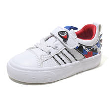 Babaya-zapatos blancos para niños y niñas, zapatillas deportivas informales a la moda, para bebés, primavera 2021 2024 - compra barato
