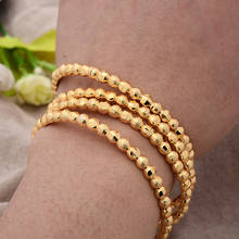 Pulseiras etíopes douradas com design exclusivo de 4 tamanhos, braceletes afro femininos de casamento, joias africanas para oriente médio 2024 - compre barato