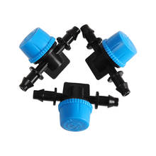 Water Hose Switch Pipe Water Flow Valve For 4/7mm Hose Home Garden Micro Irrigation Watering System Fittings 5pcs-pack IT256 2024 - buy cheap