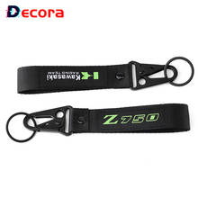 3D Embroidered Badge Motorcycle Keychain For Kawasaki Z750 Z750S Z750R Z 750 S/R Ninja Models Key Ring Keyring Accessories 2024 - buy cheap