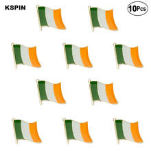 Ireland Flag Lapel Pin Flag badge Brooch Pins Badges 10Pcs a Lot 2024 - buy cheap