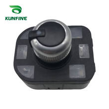 Kunfine-interruptor cromado para espelho dianteiro, para audi a2, a3, a6, s6, rs6, a4, s4, rs4, b6, b7, a8, s8, d3, q7, rs4, r8, tt, s4f0, 959, 565 a 2024 - compre barato