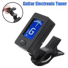 Digital LCD Clip-On Acoustic Electric Guitar Tuner With CR2032 Battery for Acoustic Electric Guitar Bass Ukulele Banjo Parts 2024 - buy cheap