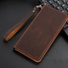 Leather Phone Case For MOTO G6 G7 Play Power P40 Z2 Z3 Z4 Play Case Wallet Cowhide Cover 2024 - buy cheap