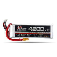 Jh lipo-bateria 4200mah 35c/105c 2s 7.4v 3s 11.1v 4S 14.8v 5S 18.5v 6s 22.2v baterias de polímero de lítio de alta taxa para o carro do barco do rc 2024 - compre barato