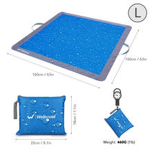 Ultralight Pocket Footprint Waterproof Picnic Blanket Camping Floor Mat Outdoor Tent Tarp Multifunctional Beach Mat 2024 - buy cheap
