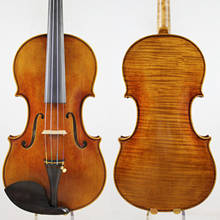 Master Violin!European wood! Antonio Stradivari Copy! Strong and Deep tone!Free Shipping!Despiau Bridge!Dominant 135B Strings 2024 - buy cheap