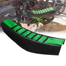 Для Kawasaki D-TRACKER KDX KLX 125 140 150 175 200 220 250 300 450 650 SR G L BF S R S Enduro Мотоцикл резиновый мягкий чехол для сиденья 2024 - купить недорого