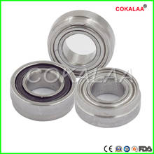 10pcs  3.17*6.35*2.38mm dental high speed handpiece bearing dental bearings ceramic balls with stepped and dust cover for NSK 2024 - buy cheap
