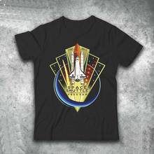 Camiseta del Programa de lanzadera espacial para hombre, camisa con estampado de la historia, marca de moda, 1981-2011, 60 ° Aniversario 2024 - compra barato