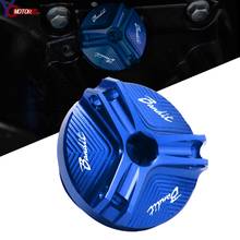 Novo para suzuki bandit 400 600 650 1200 1250 s gsf 1250 650 1200 1250 de alumínio da motocicleta motor copo filtro óleo plug capa parafuso 2024 - compre barato