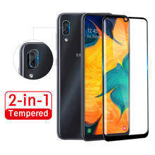 2 in 1 Camera Glass For Samsung Galaxy A50 Tempered Glass On Samung A10 A20 A30 A40 A50 A70 Back Lens Protector Film A 20 30 50 2024 - buy cheap