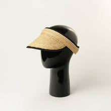 Шляпа Соломенная женская летняя с козырьком и защитой от солнца, 2021 2024 - купить недорого