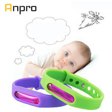 Anpro Anti Mosquito Capsule Pest Insect Bugs Control Mosquito Repellent Bracelet with Plant Essential Oil for Baby Children 2024 - buy cheap