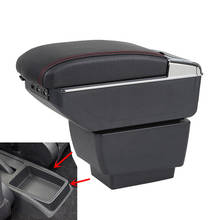 For Skoda  2015-2017 Armrest Box Car Center Storage Box With Cup Holder Arm Rest Rotatable Car-styling Interior Accessories 2024 - buy cheap