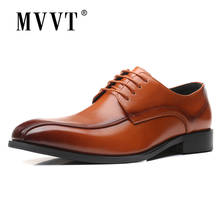 Classic Business Leather Shoes Men Dress Fashion Soft Leather Oxfords Men Shoes Flats Formal Wedding Shoes Social Shoe Male 2024 - buy cheap