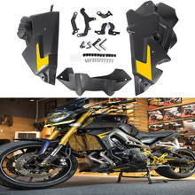 Carenado con Kit de montaje para Yamaha MT-07 MT 07 FZ07 2014 -2020, alerón del motor, nuevo 2024 - compra barato