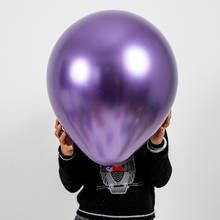 5/10/12/18inch Giant Chrome Metal Balloon Helium Ballon Metal Color Latex Baloon Birthday Party Wedding Decoration Supplies 2024 - buy cheap