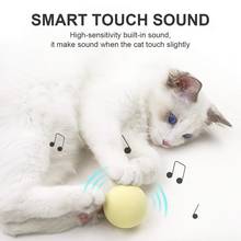Cat Squeaky Ball Toy Simulation of Automatic Smart Animal Sound Interactive Gravity Ball Catnip Toys for Kitten Kitty Playing 2024 - buy cheap