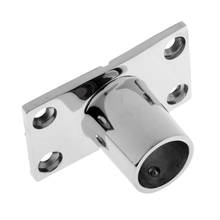 4x Boat Hand Rail Fitting 90 Deg 1" Stanchion Base Marine Stainless Steel 2024 - buy cheap