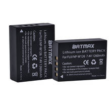 Batmax NP-W126 W126 NPW126 Bateria Recarregável para Fujifilm FinePix HS30EXR HS33EXR X-Pro1 X-E1 X-E2 X-M1 X-A1 X-A2 X-T1 X-T100 2024 - compre barato