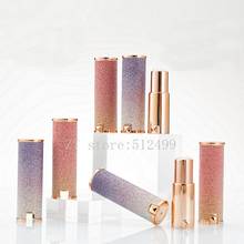 12.1mm 10/30/50pcs Empty Rose Gold/Gradient Purple Shiny Round Lipstick Tube,Lip Balm Container,Cosmetics Refillable Packaging 2024 - buy cheap