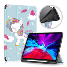 For iPad Pro 11 inch 2021 Case With Pencil Holder Stand Cover Tablet Shell For iPad Pro 11 12 9 Case 2021 2020 2018 2024 - buy cheap