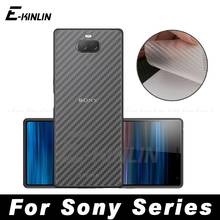 5pcs 3D Carbon Fiber Back Cover Screen Protector Protective Film For Sony Xperia 5 8 Lite 1 10 Plus Not Tempered Glass 2024 - buy cheap