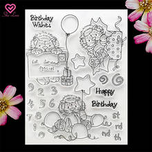 Lion Clear Stamp Animal Transparent Silicone Stamp Seal DIY Scrapbooking Photo Album Card Making Decors 2024 - buy cheap