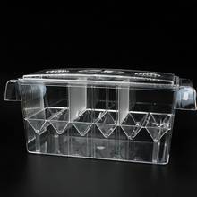 Aquarium Isolation Hatching Box Acrylic Fish Tank Breeding Boxes Double Grid C63B 2024 - buy cheap