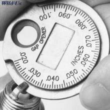 Venda quente 1pc coin-type 0.6-2.4mm spark plug gap calibre ferramenta de medição escala spark plug calibre calibre ferramenta de medição 2024 - compre barato