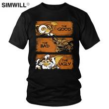 Gizmo-Camiseta de película de los 80 para hombre, camisa de manga corta con estampado de ciencia ficción, de algodón puro 2024 - compra barato