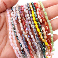 New Arrival Mini Water Drop Shape Crystal Beads 98pcs/lot 3x5mm 16 Colors Jewelry Making Accessories Charm Bracelets DIY Beads 2024 - buy cheap