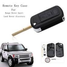 3 Buttons Car Remote Key Fob Case Shell With VL2330 Battery For Land Rover Discovery Range Rover Sport 2024 - buy cheap