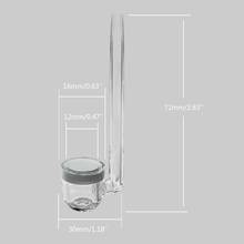 Aquarium CO2 System Bubble Diffuser U Shaped Atomizer Arcylic Tube with Suction 2024 - buy cheap