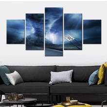 Картина на холсте с изображением природы Торнадо, настенный художественный плакат, украшение дома, плакаты и принты, домашний декор 2024 - купить недорого