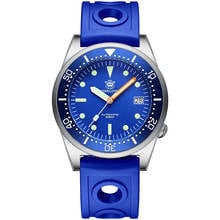 STEELDIVE SD1979 NH35 Men Watch Luminous C3 Blue Sapphire Watch Ceramic Bezel Mechanical Automatic Diver Watch Men 2022 - buy cheap