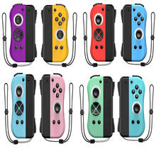 Беспроводной левый и правый игровой контроллер с Bluetooth, геймпад для Nintendo Switch NS Game, Джойстики для консоли Nintendo Switch 2024 - купить недорого