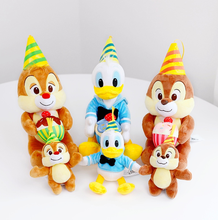 Boneca de pelúcia de desenho animado, boneca de pelúcia com chip de pato donald dale da moda, anime, brinquedo para bebês e crianças, presente de aniversário 2024 - compre barato