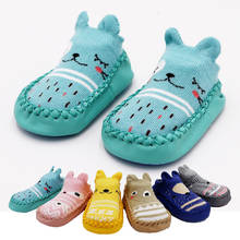 Fashion Baby Socks With Rubber Soles Infant Sock Newborn Autumn Winter Children Floor Socks Shoes Anti Slip Soft Sole Sock 2024 - buy cheap