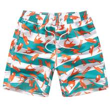 Pantalones cortos de playa para niños, bañadores impermeables, para vacaciones de verano 2024 - compra barato
