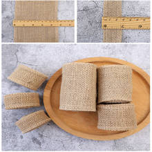 2-5 m/roll primary color jute rope linen lace ribbon DIY macrame cord handmade Christmas craft Home Textile Decoration packaging 2024 - buy cheap