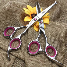 Fish Mouth Hairdressing Scissors Set Adult & Children Thinning Scissors 6 inch Kids Cutting Thinning Scissors Injury Prevention 2024 - buy cheap